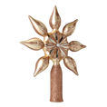 Załaduj obraz do przeglądarki galerii, Champagne Star Tree Topper  Finials 2022-301
