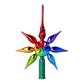 Vivid Zenith | Hand-Painted Glass Ornament | Blubom 2022-302