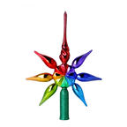 Vivid Zenith | Hand-Painted Glass Ornament | Blubom 2022-302