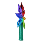 Vivid Aurora Zenith | Hand-Painted Glass Ornament | Blubom 2022-303