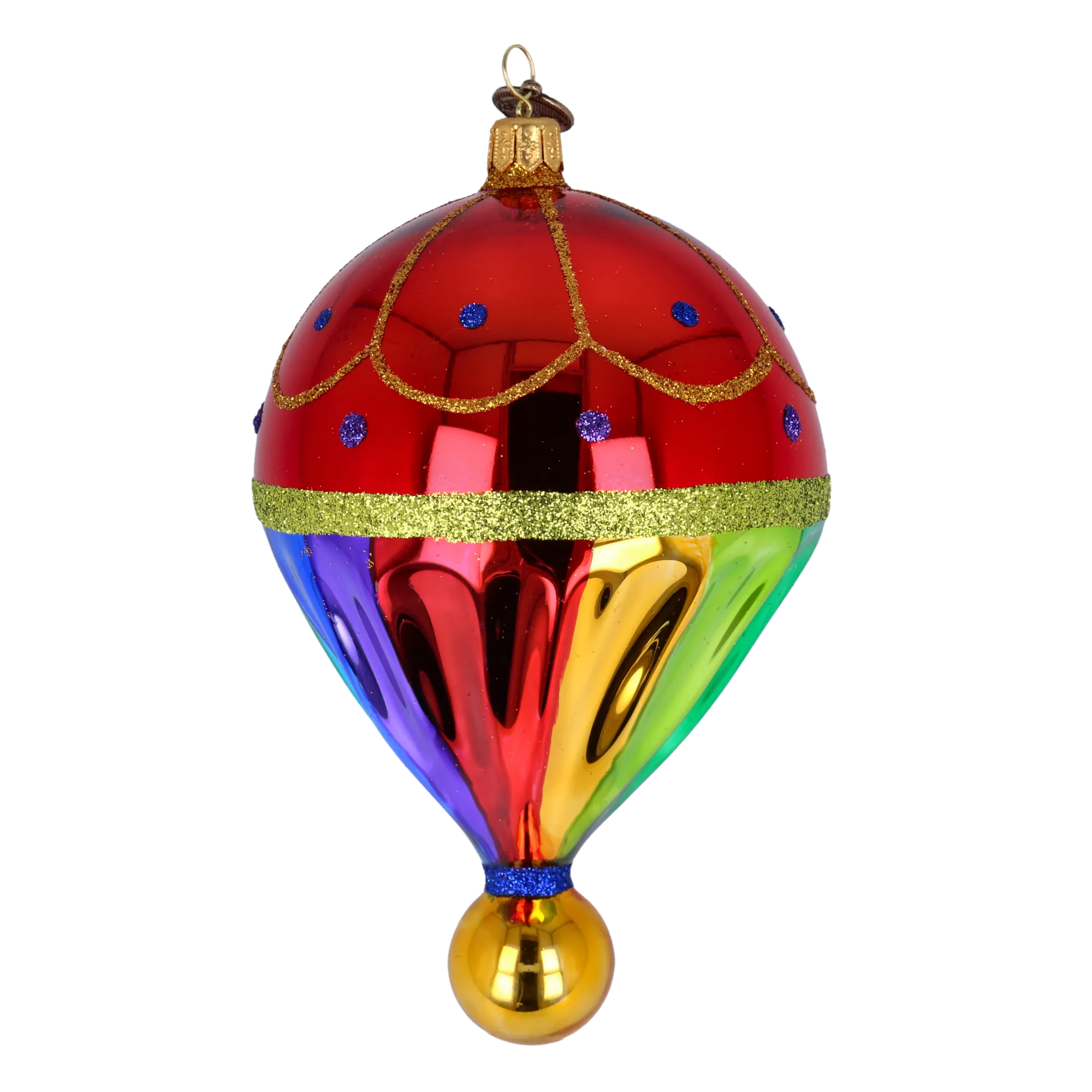 Jubilee Drop Ornament Ornament Glass Christmas ornament balloon Glass Ornament 2022-306