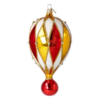 Gilded Solstice | Hand-Painted Glass Ornament | Blubom 2022-309
