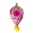 Załaduj obraz do przeglądarki galerii, Fuchsia Sunburst Drop Premium christmas glass ornament 2022-311

