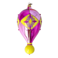 Załaduj obraz do przeglądarki galerii, Fuchsia Sunburst Drop Premium christmas glass ornament 2022-311
