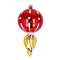 Load image into Gallery viewer, Drop Sunshine. Handmade Glass Christmas ornament 2022-314
