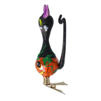 Wily Midnight Familiar | Hand-Painted Glass Ornament | Blubom 2022-360