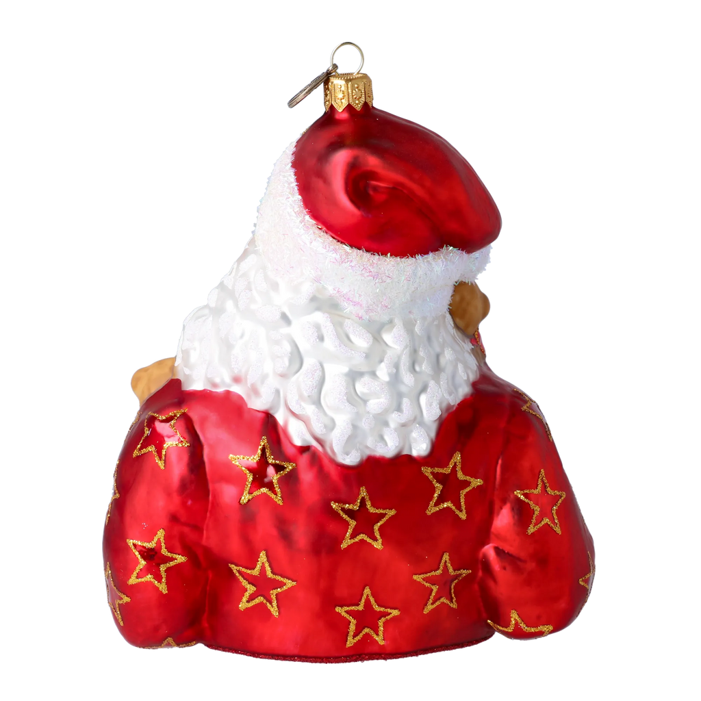 Benevolent Bear Assembly | Hand-Painted Glass Ornament | Blubom 2022-362
