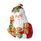 Benevolent Bear Assembly | Hand-Painted Glass Ornament | Blubom 2022-362