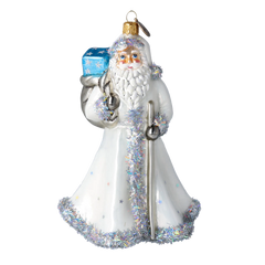 Long-Robed Santa in Silver