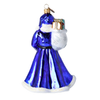 Midnight Wayfarer | Hand-Painted Glass Ornament | Blubom 2022-365