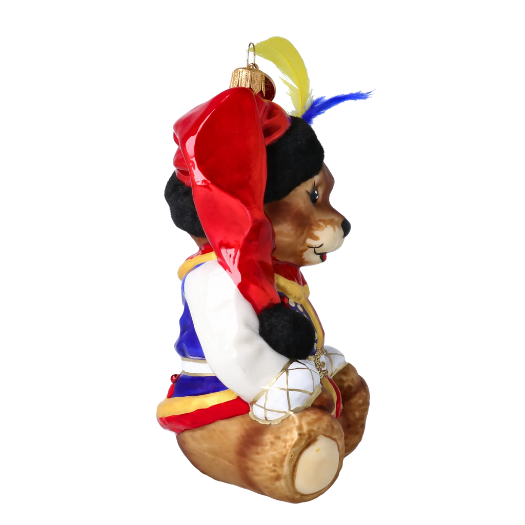 Gallant Heritage Cub | Hand-Painted Glass Ornament | Blubom 2022-372