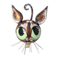 Vigilant Bronze Prowler | Hand-Painted Glass Ornament | Blubom 2022-385