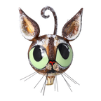 Vigilant Bronze Prowler | Hand-Painted Glass Ornament | Blubom 2022-385