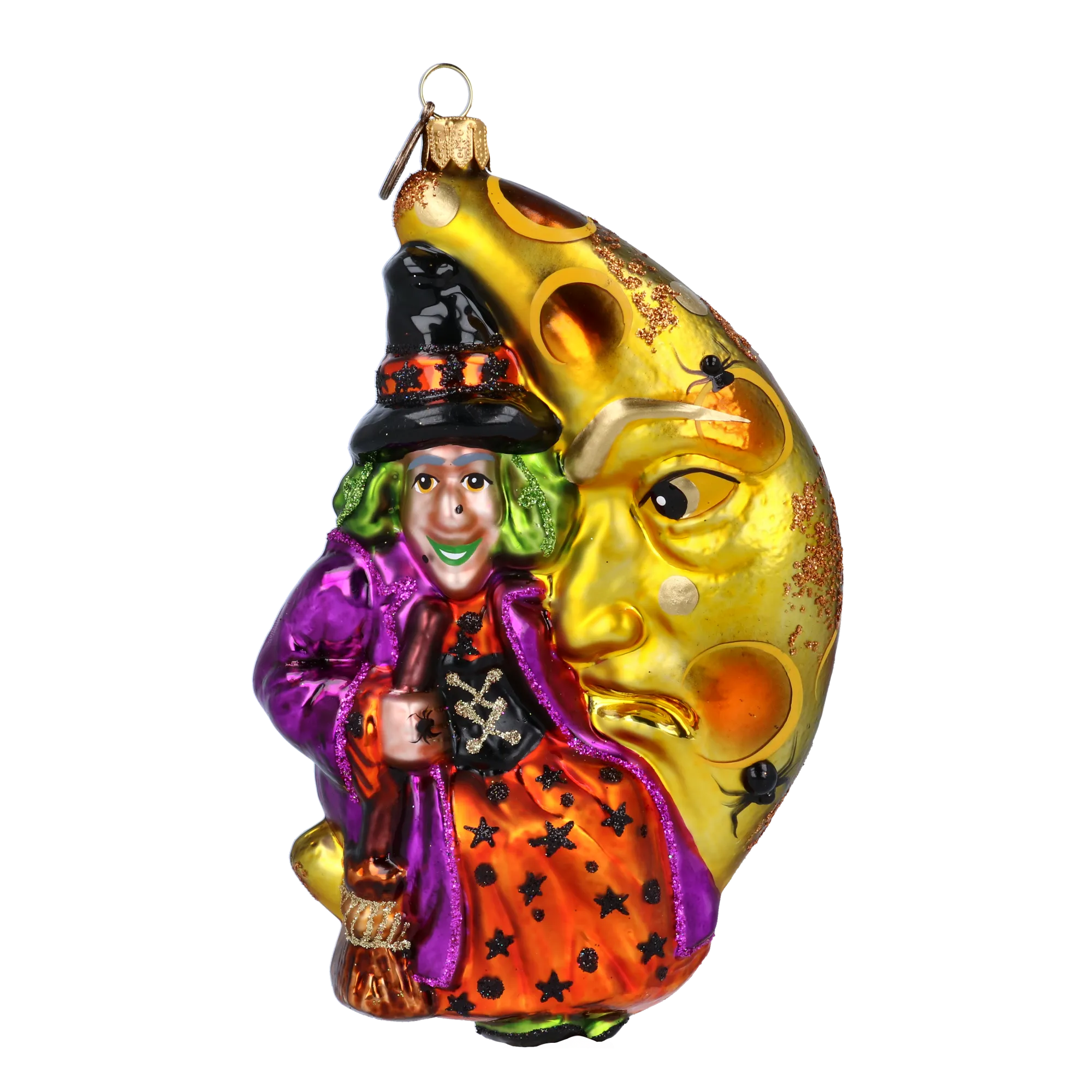 Moonlit Witch in Amber & Amethyst
