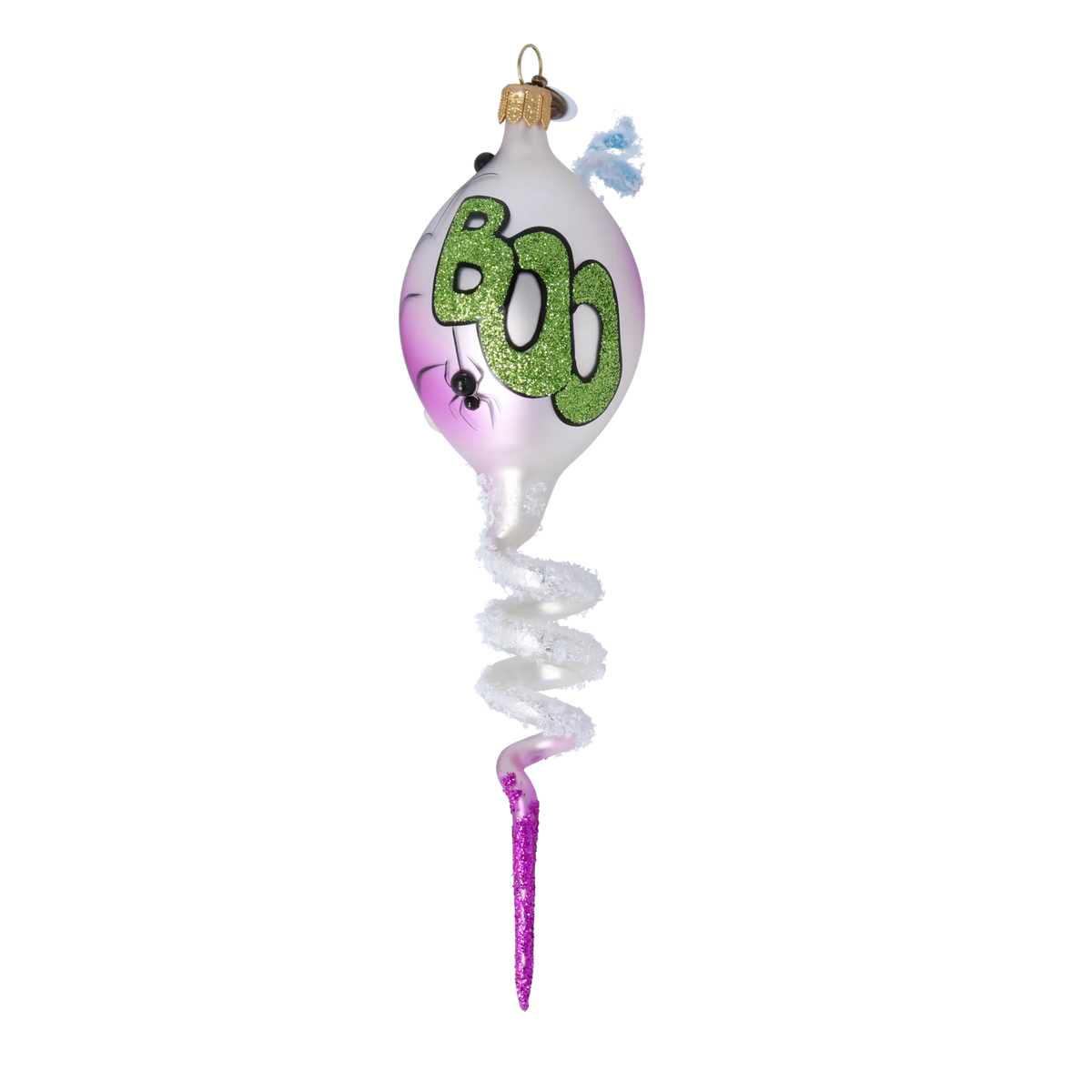 Languid Wisp | Hand-Painted Glass Ornament | Blubom 2022-421