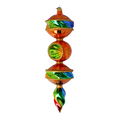 Load image into Gallery viewer, Rainbow Glow - Drop. Handmade Glass Christmas ornament. 2022-435
