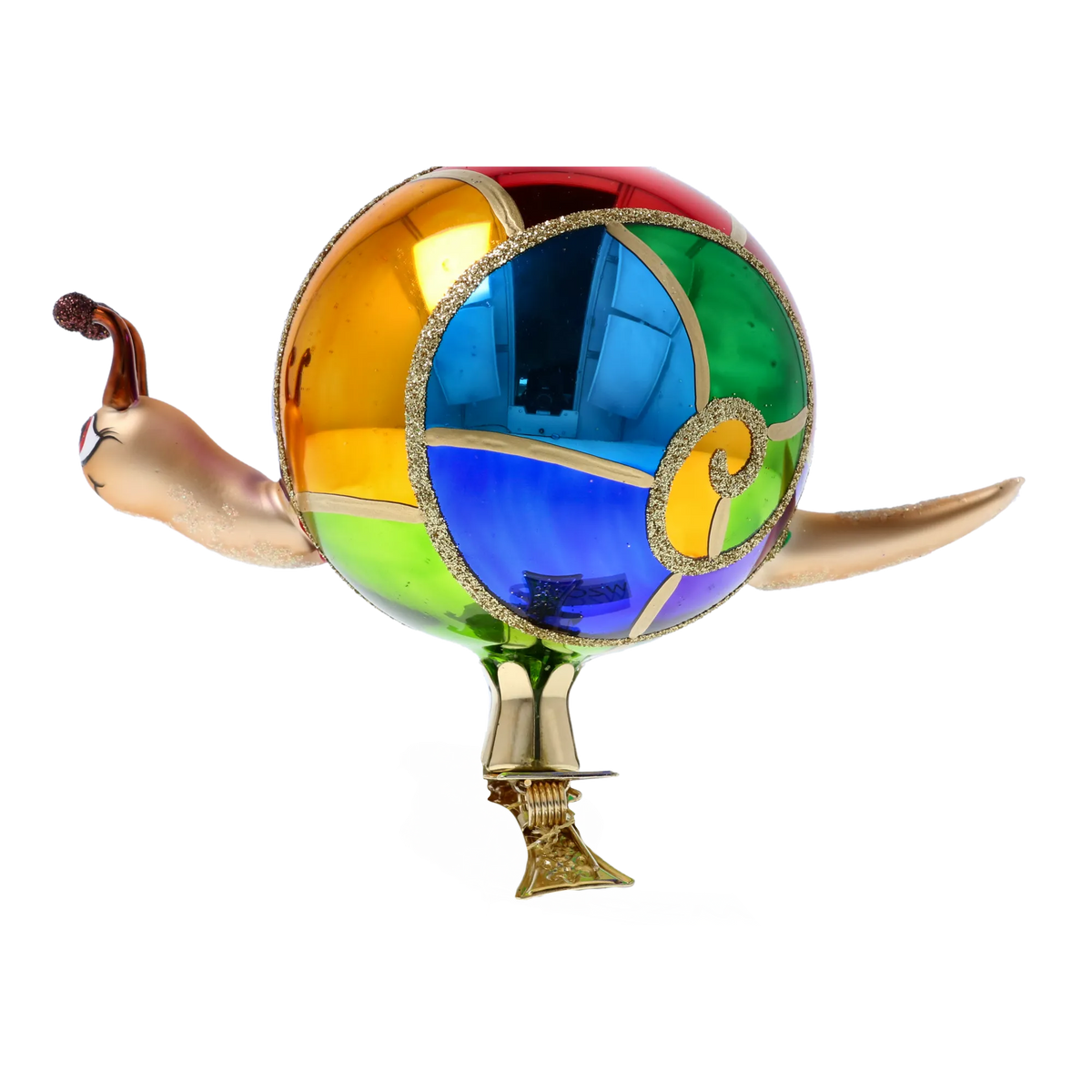 Vivid Garden Nomad | Hand-Painted Glass Ornament | Blubom 2022-445