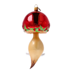 Boisterous Sylvan Sage | Hand-Painted Glass Ornament | Blubom 2022-450