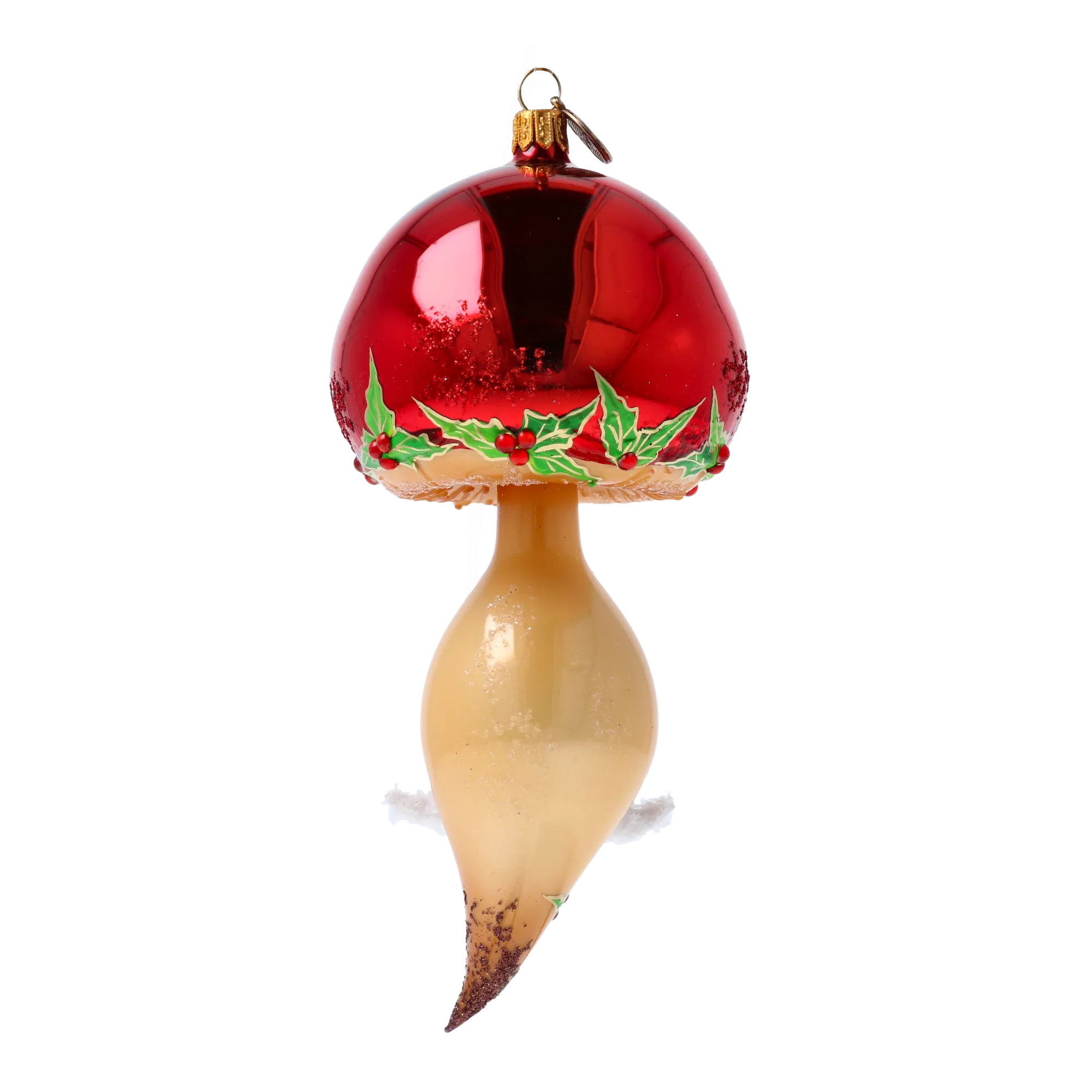 Boisterous Sylvan Sage | Hand-Painted Glass Ornament | Blubom 2022-450