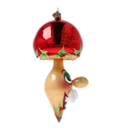 Boisterous Sylvan Sage | Hand-Painted Glass Ornament | Blubom 2022-450