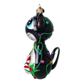 Załaduj obraz do przeglądarki galerii, Candy Cat. Glass Christmas Ornament 2022-464
