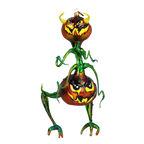 Sinister Bramble Prowler | Hand-Painted Glass Ornament | Blubom 2022-466