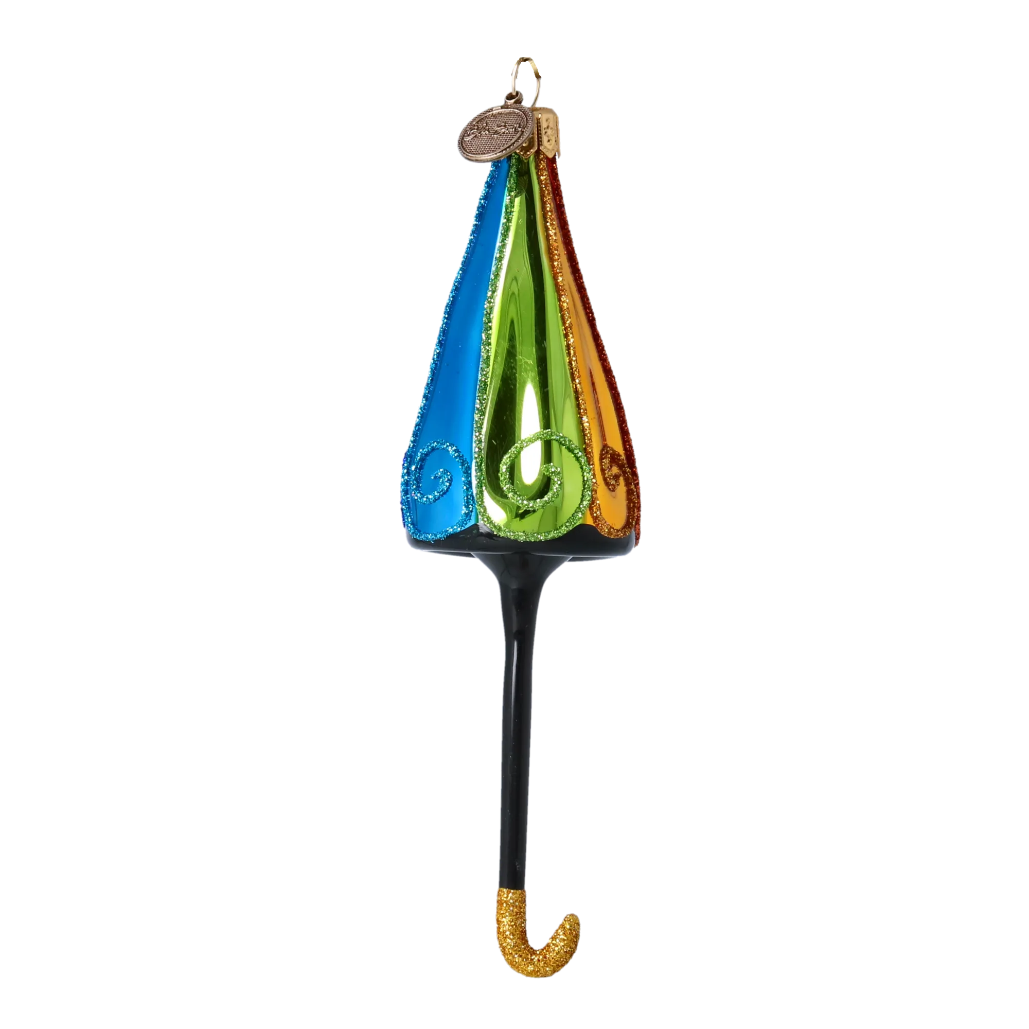 Rainbow Jewel Parasol Premium christmas glass ornament 2022-467