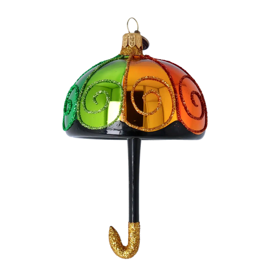 Parasolka Szklana Ozdoba