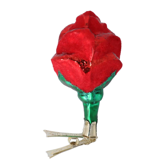 Róża Szklana Ozdoba