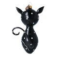 Załaduj obraz do przeglądarki galerii, Midnight Cat and Mouse Premium christmas glass ornament 2022-471
