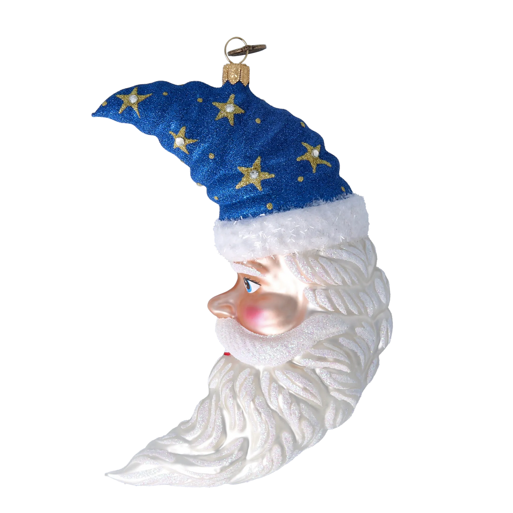 Silent Astral Voyager | Hand-Painted Glass Ornament | Blubom 2022-477
