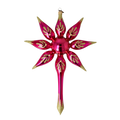 Magenta Solstice | Hand-Painted Glass Ornament | Blubom 2022-485