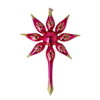 Magenta Solstice | Hand-Painted Glass Ornament | Blubom 2022-485