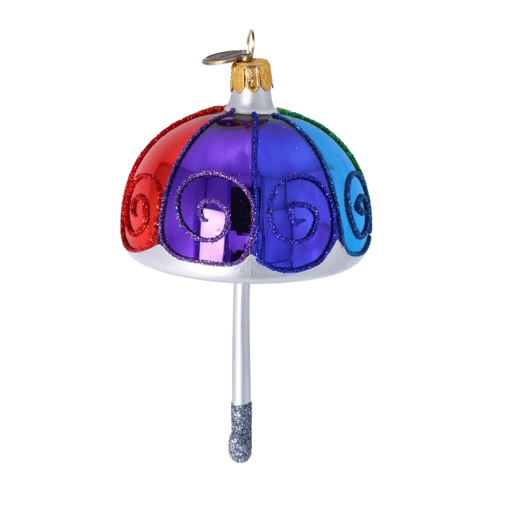 Spirited Canopy | Hand-Painted Glass Ornament | Blubom 2022-488