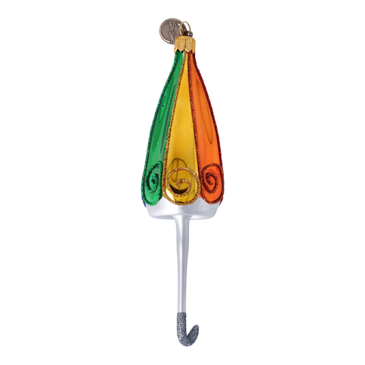 Złożona Parasolka Szklana Ozdoba