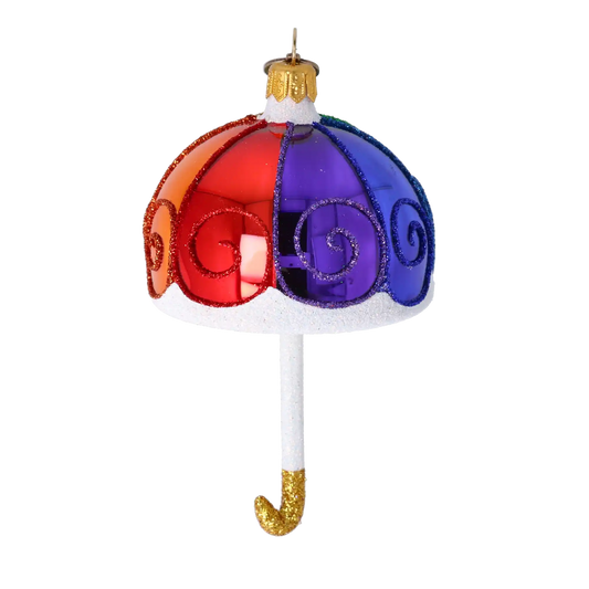 Parasolka Jesienna przyjaciółka Szklana Ozdoba