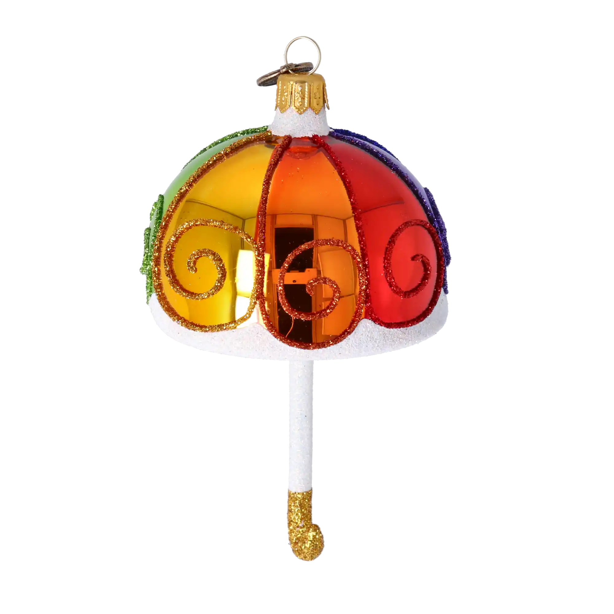 Parasolka Jesienna przyjaciółka Szklana Ozdoba