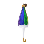 Gallant Promenade Parasol | Hand-Painted Glass Ornament | Blubom 2022-491