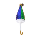Gallant Promenade Parasol | Hand-Painted Glass Ornament | Blubom 2022-491