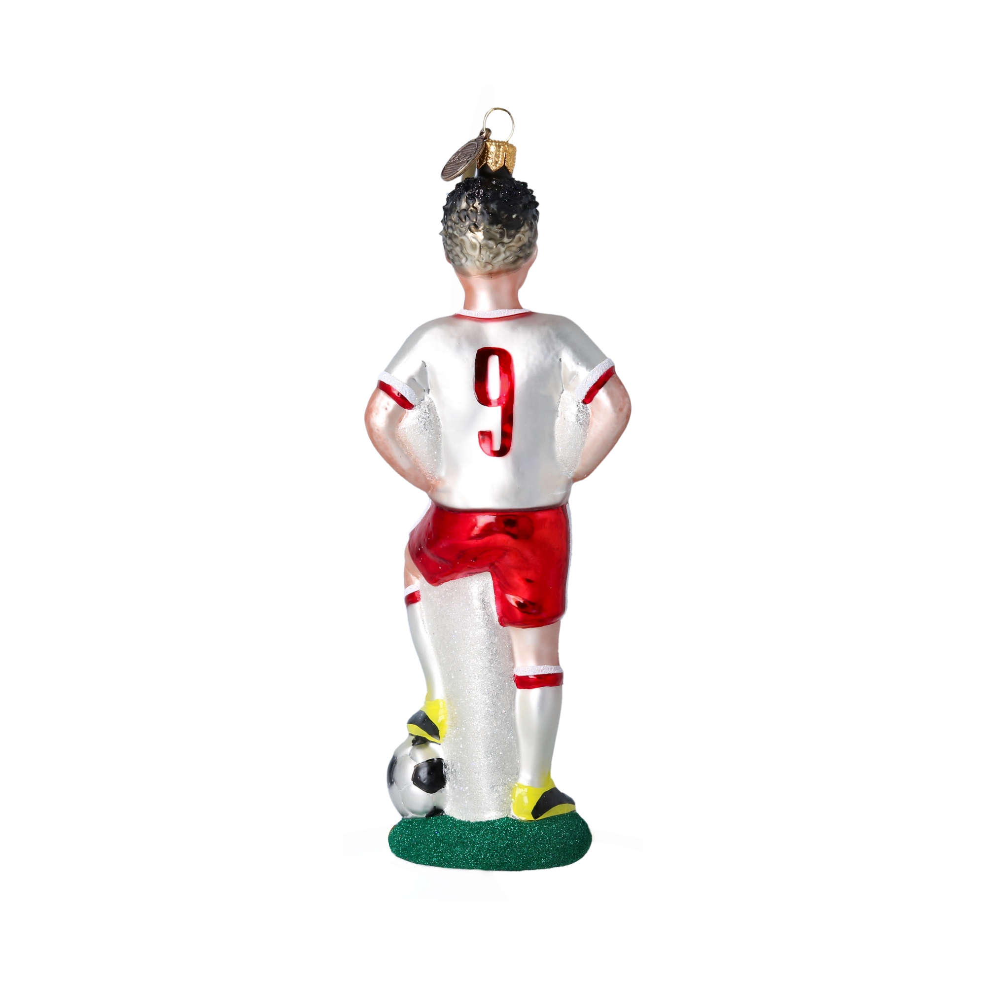 Perfekcyjny Piłkarz Szklana Ozdoba