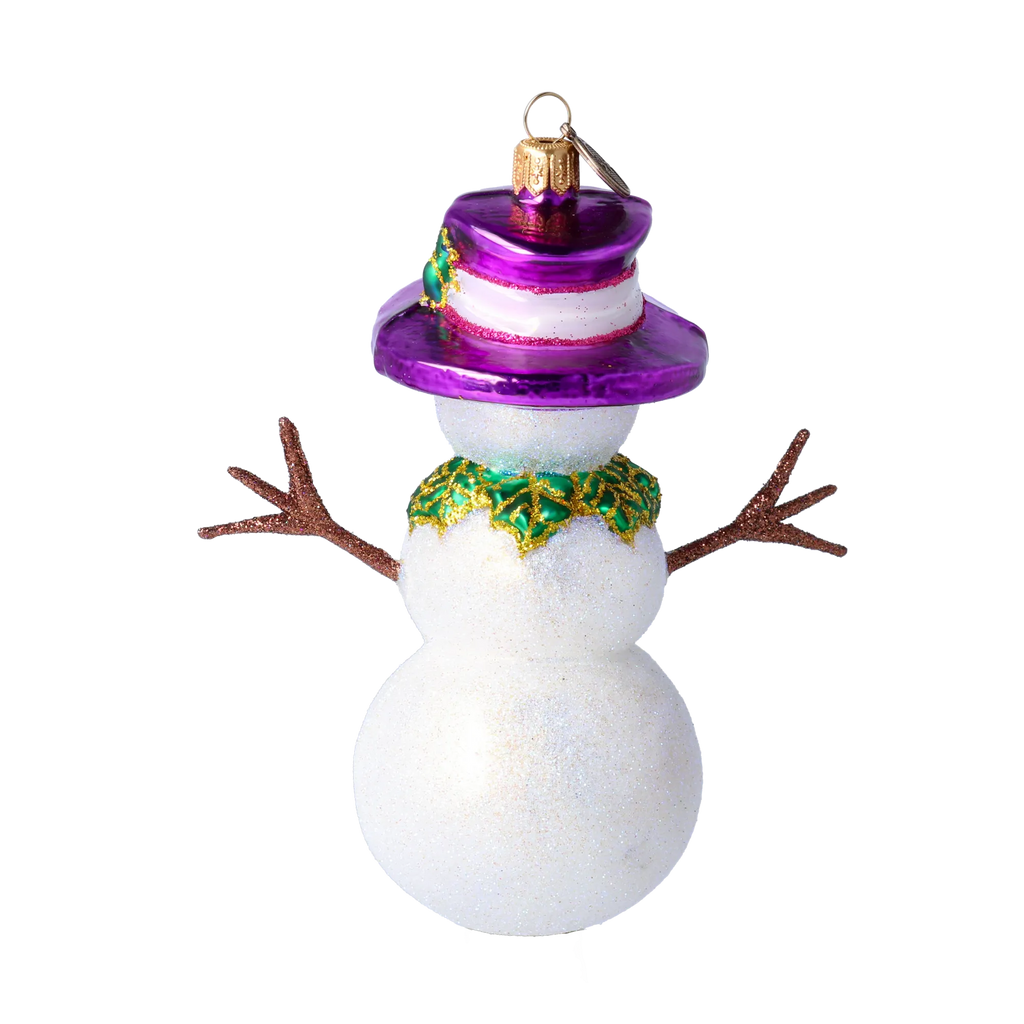 Cordial Frost Envoy | Hand-Painted Glass Ornament | Blubom 2022-499