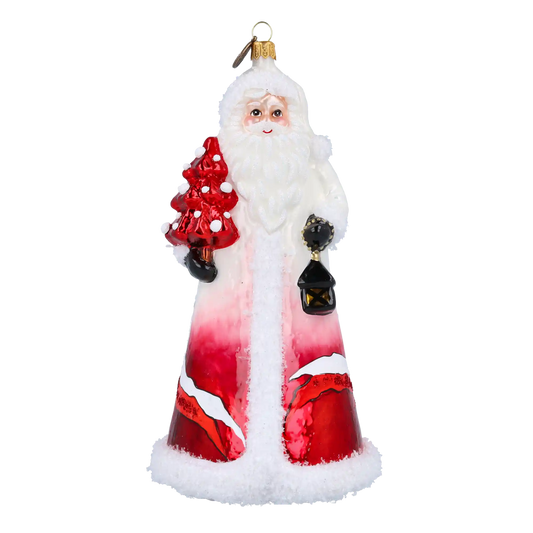 Mikołaj Patriotyczny Szklana Ozdoba