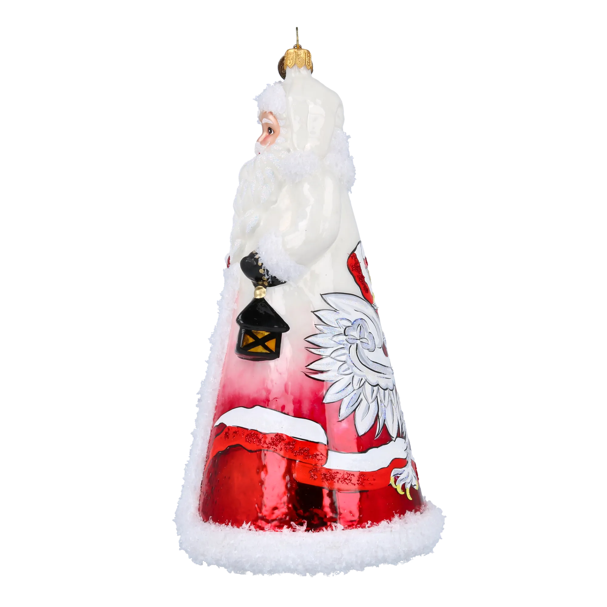 Sovereign Eagle Sentinel | Hand-Painted Glass Ornament | Blubom 2022-502