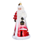 Sovereign Eagle Sentinel | Hand-Painted Glass Ornament | Blubom 2022-502