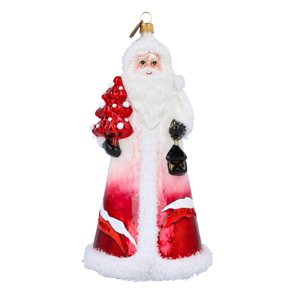 Sovereign Eagle Sentinel | Hand-Painted Glass Ornament | Blubom 2022-502