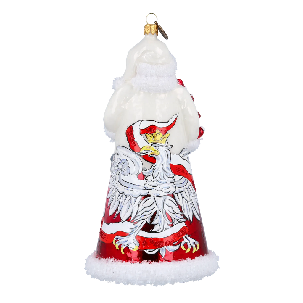 Sovereign Eagle Sentinel | Hand-Painted Glass Ornament | Blubom 2022-502
