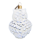 Silent Midnight Sage | Hand-Painted Glass Ornament | Blubom 2022-504