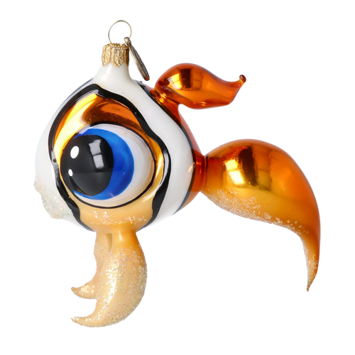 Vigilant Reef Nomad | Hand-Painted Glass Ornament | Blubom 2022-507