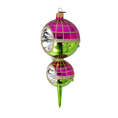 Load image into Gallery viewer, Emerald Majesty  Handmade Glass Christmas ornament 2022-512
