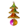Gilded Aurora | Hand-Painted Glass Ornament | Blubom 2022-516